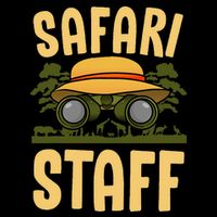 Safari Staff Art For Women Zookeeper Costume Zoo Jungle 16 in Basic Backpack