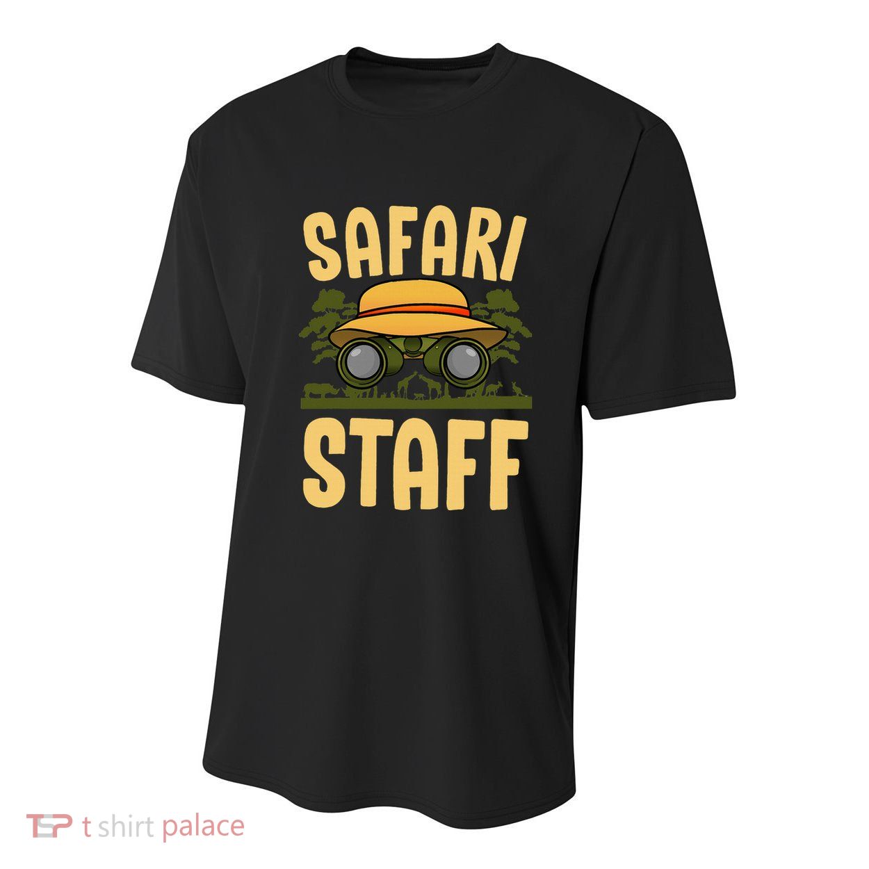 Safari Staff Art For Women Zookeeper Costume Zoo Jungle Youth Performance Sprint T-Shirt