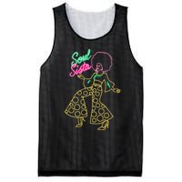 Soul Sista Afro 70s Soul Music Retro Disco Black Funk Lovers Mesh Reversible Basketball Jersey Tank