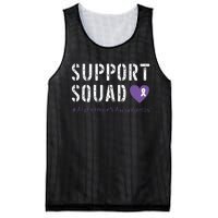 Support Squad Alzheimers Awareness Heart Ribbon Mesh Reversible Basketball Jersey Tank