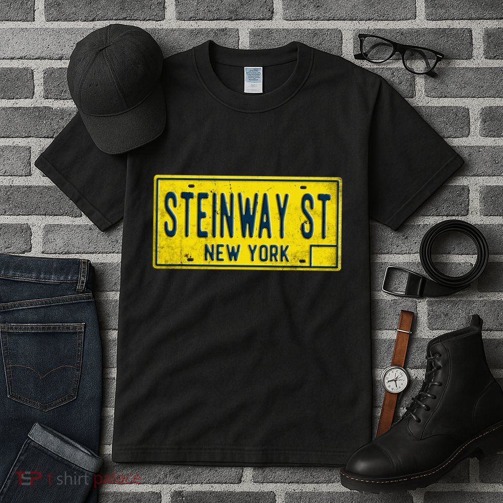 Steinway Street Astoria Queens Ny New York Home Retro Tall T-Shirt