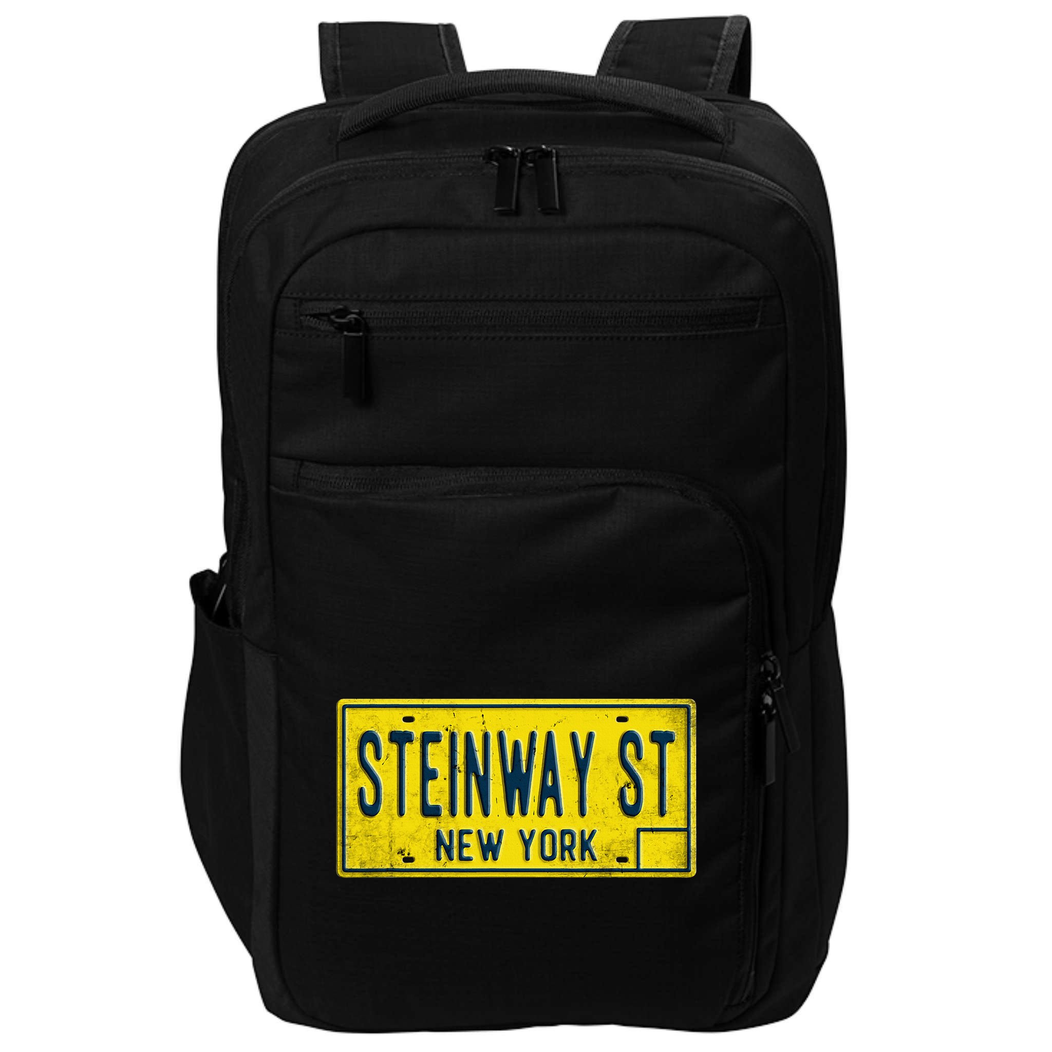 Steinway Street Astoria Queens Ny New York Home Retro Impact Tech Backpack