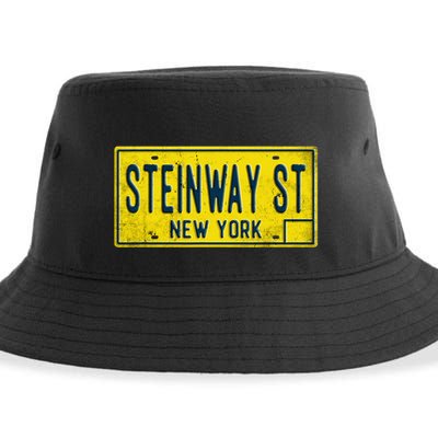 Steinway Street Astoria Queens Ny New York Home Retro Sustainable Bucket Hat