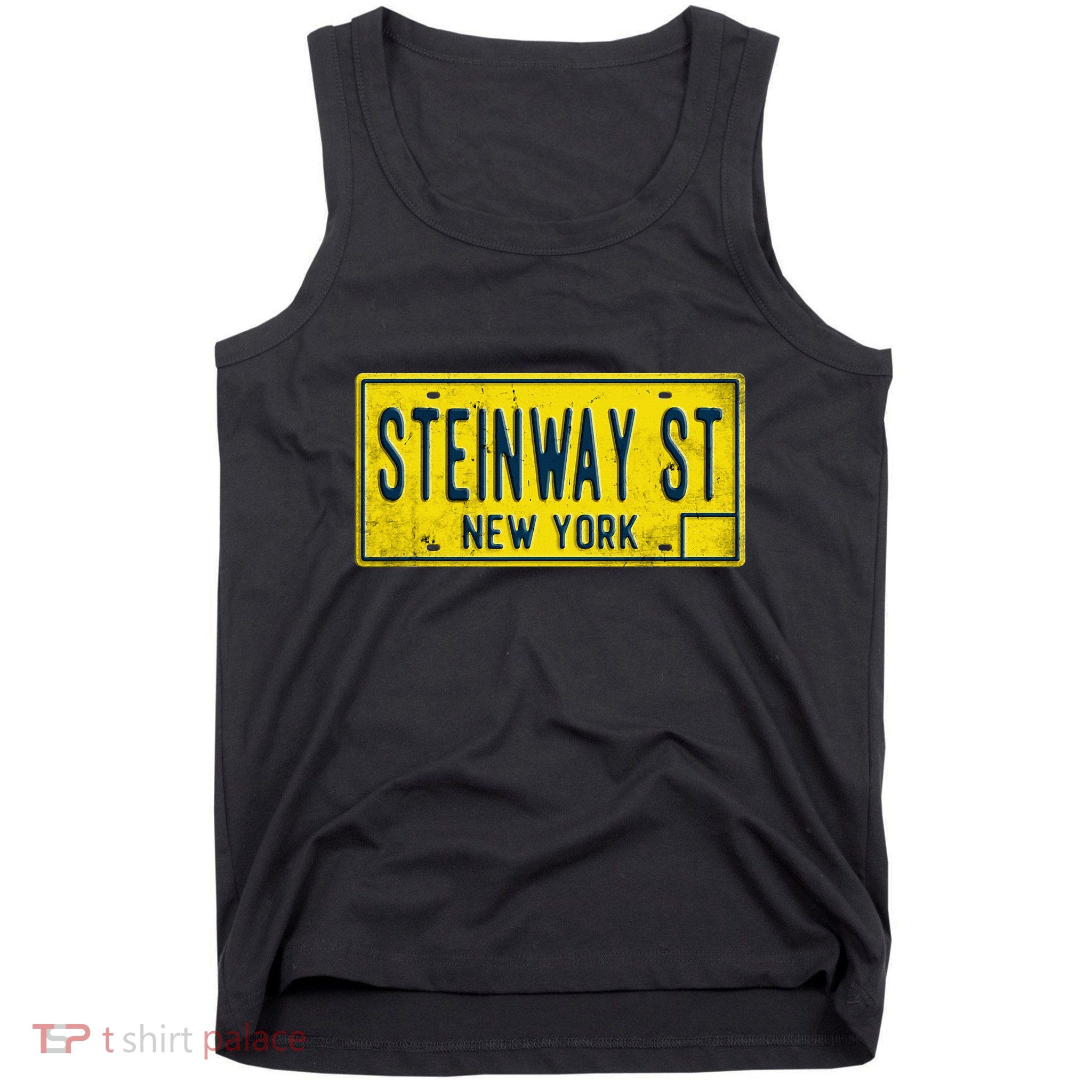 Steinway Street Astoria Queens Ny New York Home Retro Tank Top