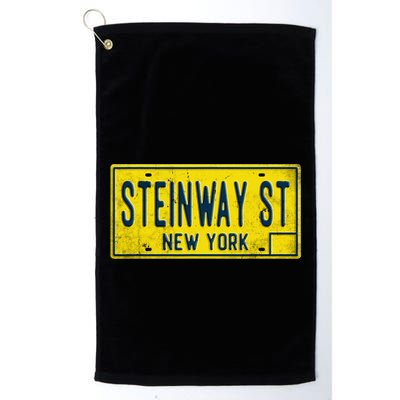 Steinway Street Astoria Queens Ny New York Home Retro Golf Towel