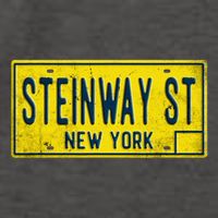 Steinway Street Astoria Queens Ny New York Home Retro Vector Backpack