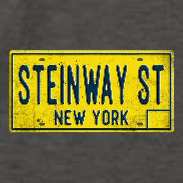 Steinway Street Astoria Queens Ny New York Home Retro Vector Backpack