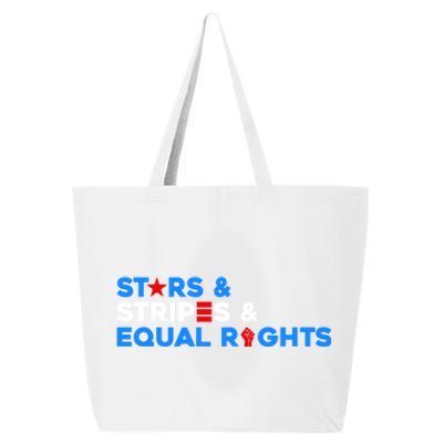 Stars Stripes And Equal Rights 4th Of July Meaningful Gift 25L Jumbo Tote