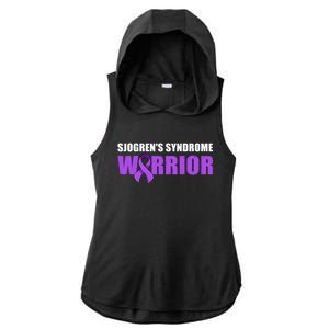 SjogrenS Syndrome Awareness Cute Gift Sjogrens Syndrome Warrior Funny Gift Ladies PosiCharge Tri-Blend Wicking Draft Hoodie Tank