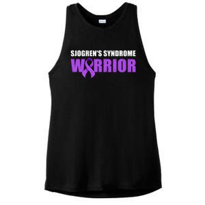 SjogrenS Syndrome Awareness Cute Gift Sjogrens Syndrome Warrior Funny Gift Ladies PosiCharge Tri-Blend Wicking Tank