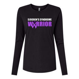 SjogrenS Syndrome Awareness Cute Gift Sjogrens Syndrome Warrior Funny Gift Womens Cotton Relaxed Long Sleeve T-Shirt