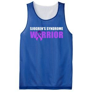 SjogrenS Syndrome Awareness Cute Gift Sjogrens Syndrome Warrior Funny Gift Mesh Reversible Basketball Jersey Tank