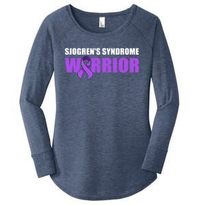 SjogrenS Syndrome Awareness Cute Gift Sjogrens Syndrome Warrior Funny Gift Women's Perfect Tri Tunic Long Sleeve Shirt