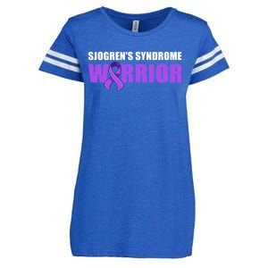 SjogrenS Syndrome Awareness Cute Gift Sjogrens Syndrome Warrior Funny Gift Enza Ladies Jersey Football T-Shirt