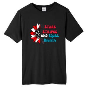 Stars Stripes And Equal Rights Tall Fusion ChromaSoft Performance T-Shirt