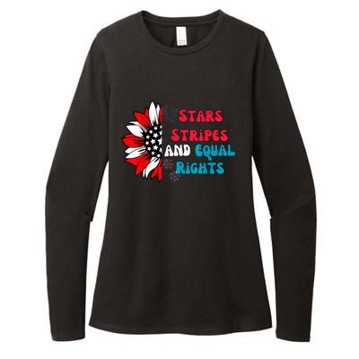 Stars Stripes And Equal Rights Womens CVC Long Sleeve Shirt