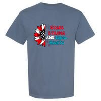 Stars Stripes And Equal Rights Garment-Dyed Heavyweight T-Shirt