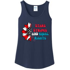 Stars Stripes And Equal Rights Ladies Essential Tank