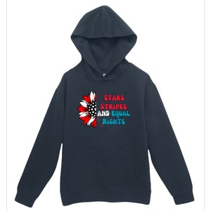 Stars Stripes And Equal Rights Urban Pullover Hoodie