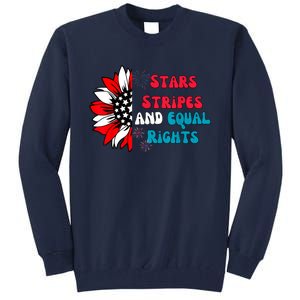 Stars Stripes And Equal Rights Tall Sweatshirt