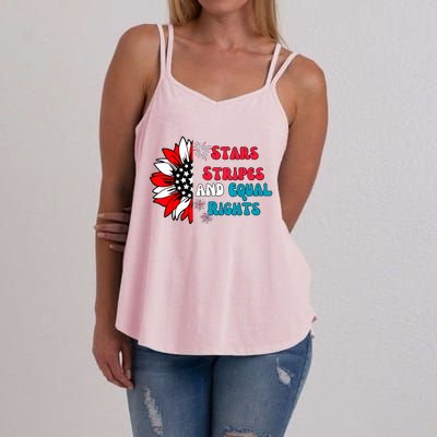 Stars Stripes And Equal Rights Women's Strappy Tank