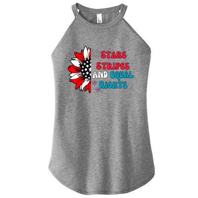 Stars Stripes And Equal Rights Women's Perfect Tri Rocker Tank