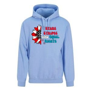 Stars Stripes And Equal Rights Unisex Surf Hoodie