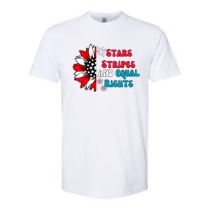 Stars Stripes And Equal Rights Softstyle CVC T-Shirt