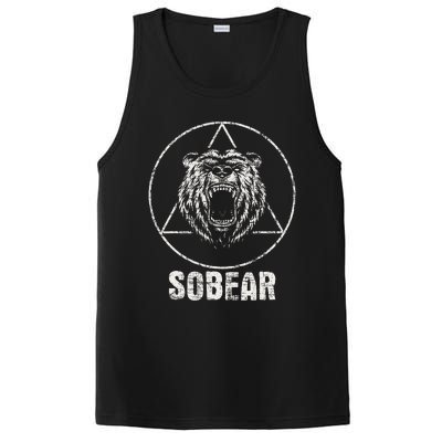 Sobear Sobriety Anniversary Sober AA NA Recovery PosiCharge Competitor Tank