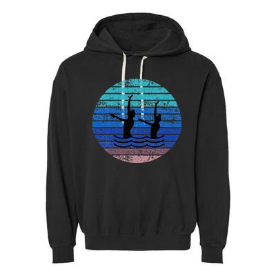 Synchron Swim Artistic Synchronized Swimming Swimmers Garment-Dyed Fleece Hoodie