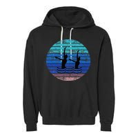 Synchron Swim Artistic Synchronized Swimming Swimmers Garment-Dyed Fleece Hoodie