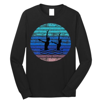 Synchron Swim Artistic Synchronized Swimming Swimmers Long Sleeve Shirt