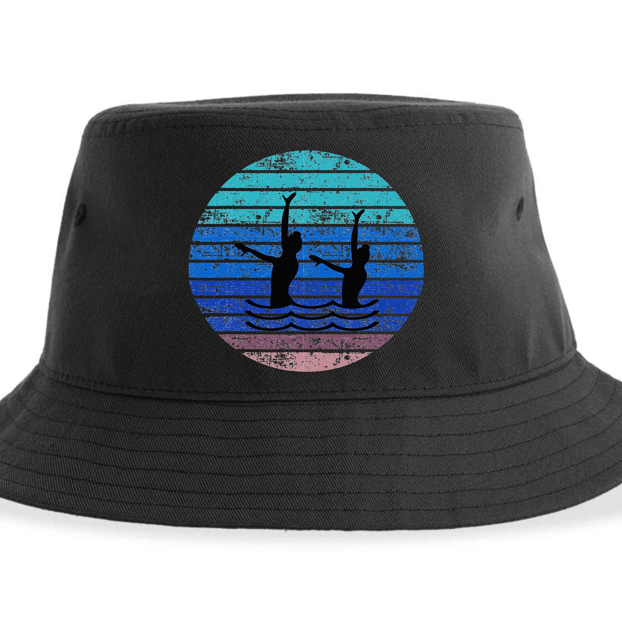 Synchron Swim Artistic Synchronized Swimming Swimmers Sustainable Bucket Hat