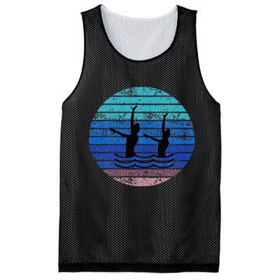 Synchron Swim Artistic Synchronized Swimming Swimmers Mesh Reversible Basketball Jersey Tank