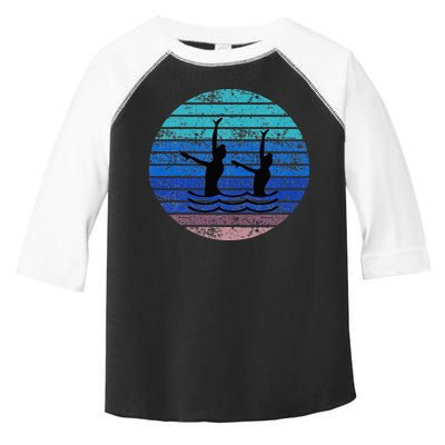 Synchron Swim Artistic Synchronized Swimming Swimmers Toddler Fine Jersey T-Shirt