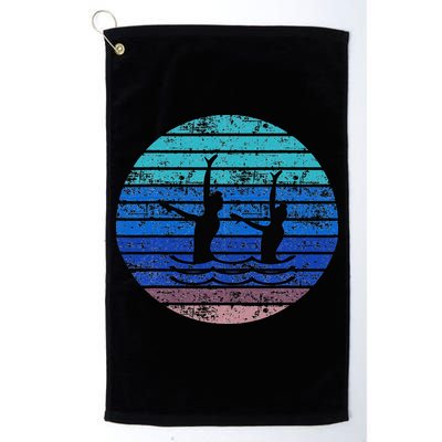 Synchron Swim Artistic Synchronized Swimming Swimmers Golf Towel