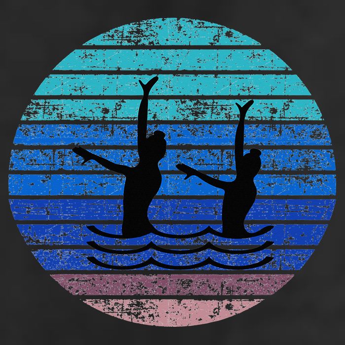 Synchron Swim Artistic Synchronized Swimming Swimmers Golf Towel