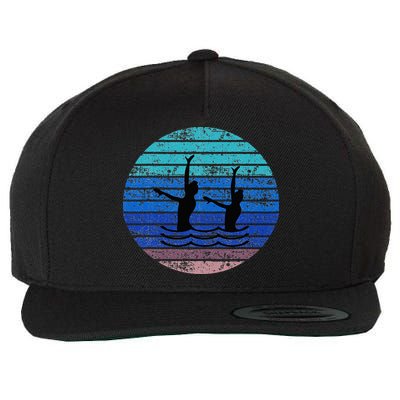 Synchron Swim Artistic Synchronized Swimming Swimmers Wool Snapback Cap
