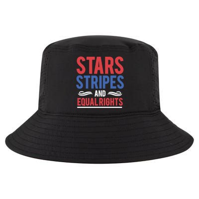 Stars Stripes And Equal Rights Pride Gift Cool Comfort Performance Bucket Hat