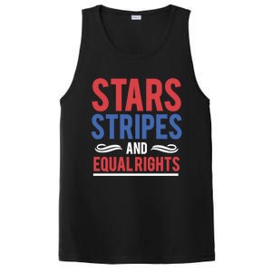 Stars Stripes And Equal Rights Pride Gift PosiCharge Competitor Tank