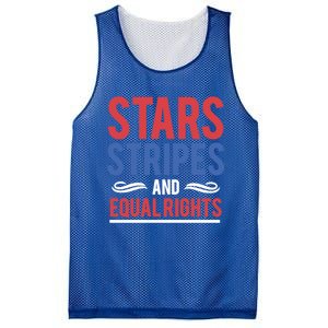 Stars Stripes And Equal Rights Pride Gift Mesh Reversible Basketball Jersey Tank