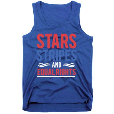 Stars Stripes And Equal Rights Pride Gift Tank Top