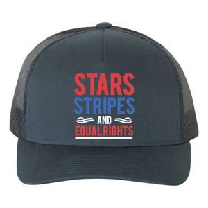 Stars Stripes And Equal Rights Pride Gift Yupoong Adult 5-Panel Trucker Hat