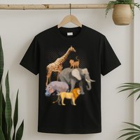 Safari Squad African Safari Animals Funny Zoo Animal Lovers T-Shirt