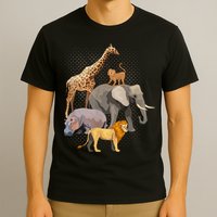 Safari Squad African Safari Animals Funny Zoo Animal Lovers T-Shirt