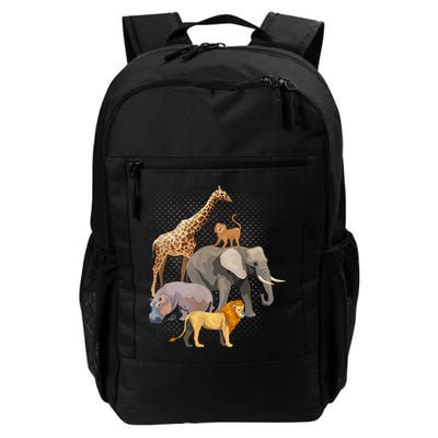 Safari Squad African Safari Animals Funny Zoo Animal Lovers Backpack