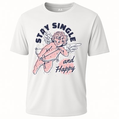 Stay Single And Happy Anti Valentines Day Cupid Performance Shirt