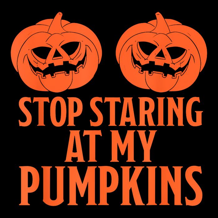 Stop Staring At My Pumpkins Halloween 2024 Drawstring Bag