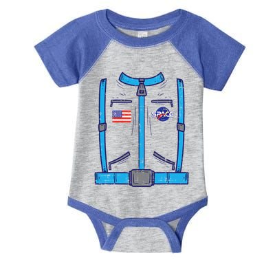 Space Suit Astronaut Cosmos Halloween Costume Funny Infant Baby Jersey Bodysuit