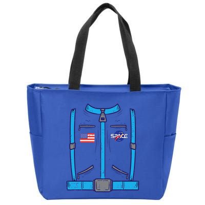Space Suit Astronaut Cosmos Halloween Costume Funny Zip Tote Bag
